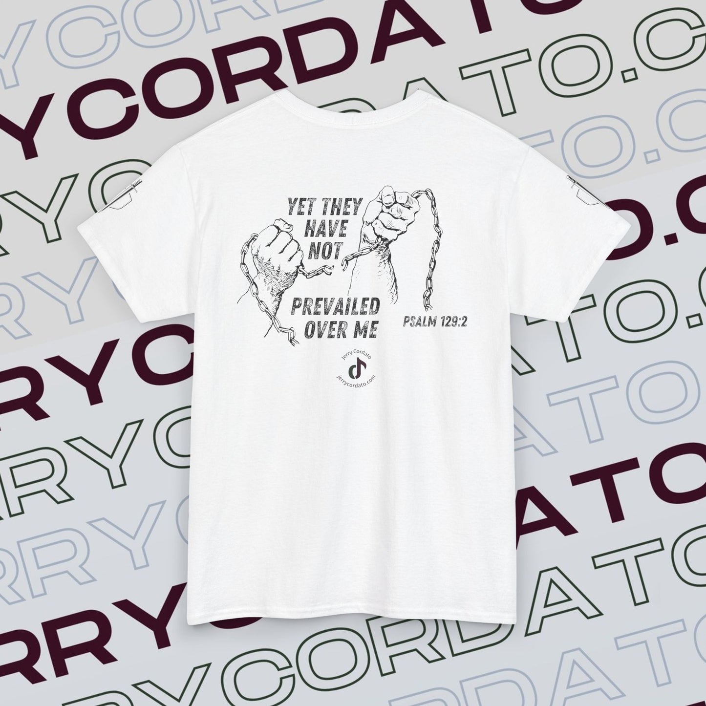 Inspirational Unisex Heavy Cotton Tee - Faith, Motivation, Spiritual, Gift for Him/Her, Bible Verse