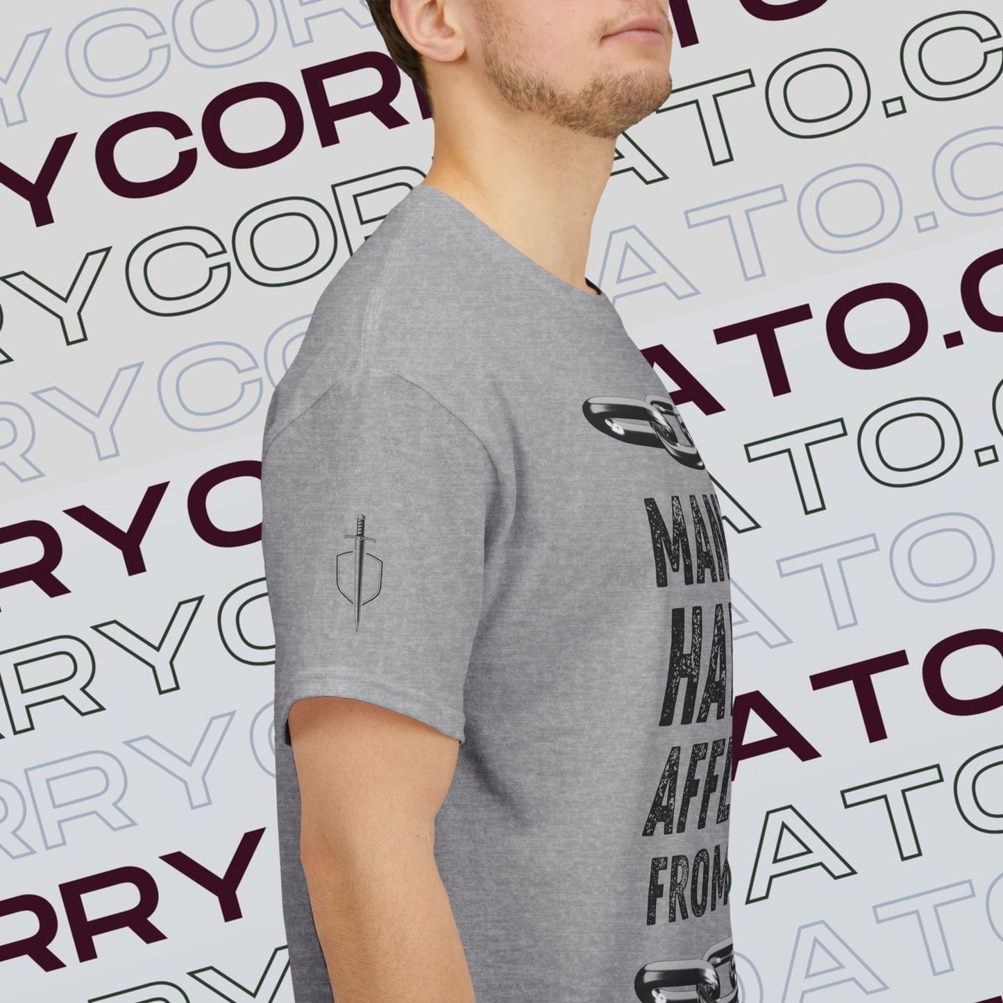 Inspirational Unisex Heavy Cotton Tee - Faith, Motivation, Spiritual, Gift for Him/Her, Bible Verse