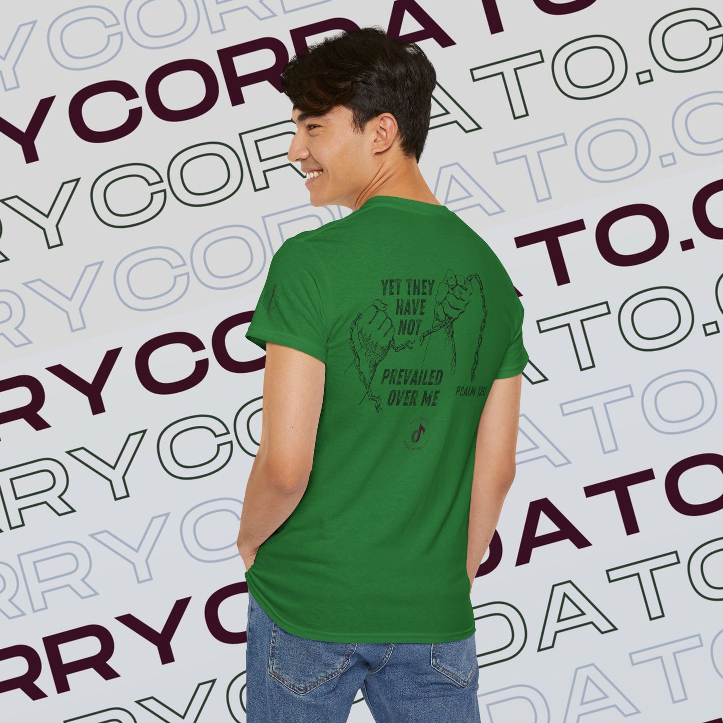 Inspirational Unisex Heavy Cotton Tee - Faith, Motivation, Spiritual, Gift for Him/Her, Bible Verse