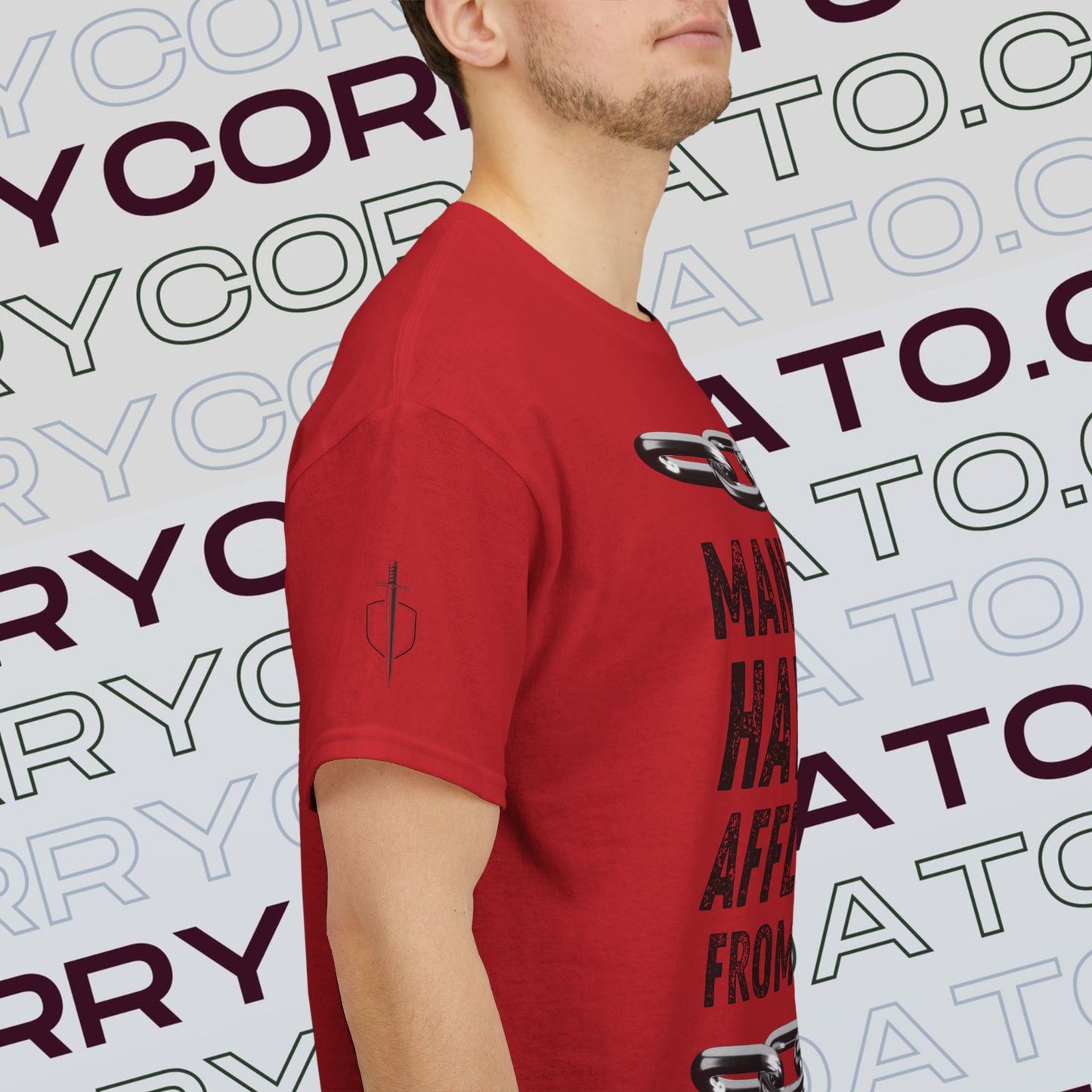 Inspirational Unisex Heavy Cotton Tee - Faith, Motivation, Spiritual, Gift for Him/Her, Bible Verse