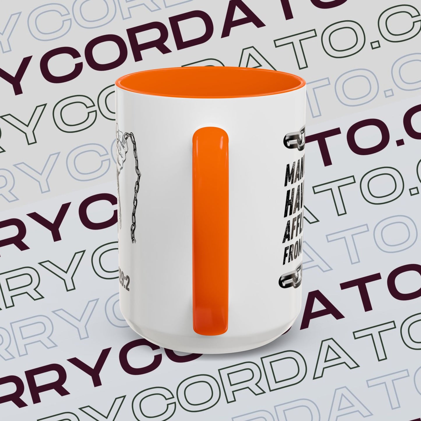 Inspirational Coffee Mug, Motivational Cup for Daily Reflection, Gift for Friends, Psalm 129:2, Unique Quote Mug