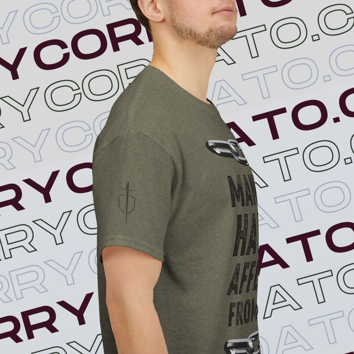 Inspirational Unisex Heavy Cotton Tee - Faith, Motivation, Spiritual, Gift for Him/Her, Bible Verse