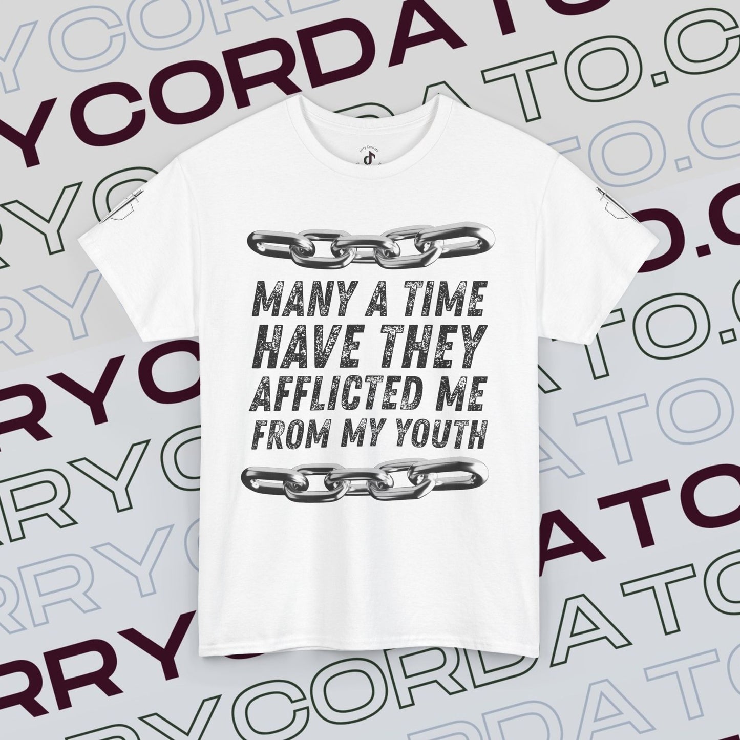 Inspirational Unisex Heavy Cotton Tee - Faith, Motivation, Spiritual, Gift for Him/Her, Bible Verse