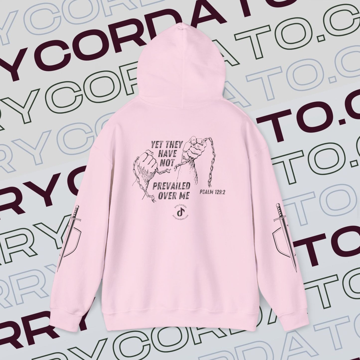 Comfortable Jerry Cordato Merch Hoodie | Unisex Heavy Blend Sweatshirt | Gift for Teens and Adults | Perfect for Casual Wear | Spiritual Inspiration