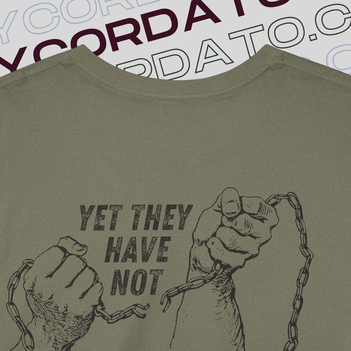 Inspirational Unisex Heavy Cotton Tee - Faith, Motivation, Spiritual, Gift for Him/Her, Bible Verse