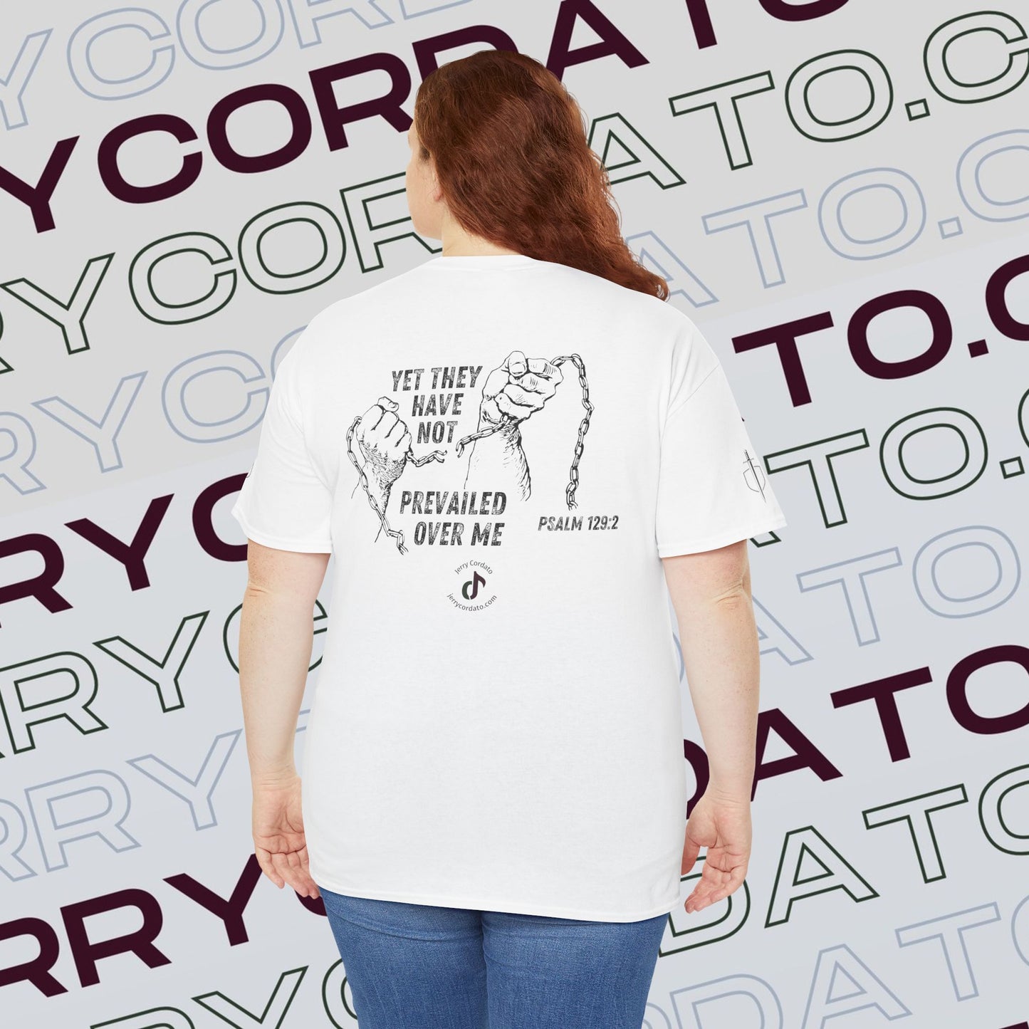 Inspirational Unisex Heavy Cotton Tee - Faith, Motivation, Spiritual, Gift for Him/Her, Bible Verse