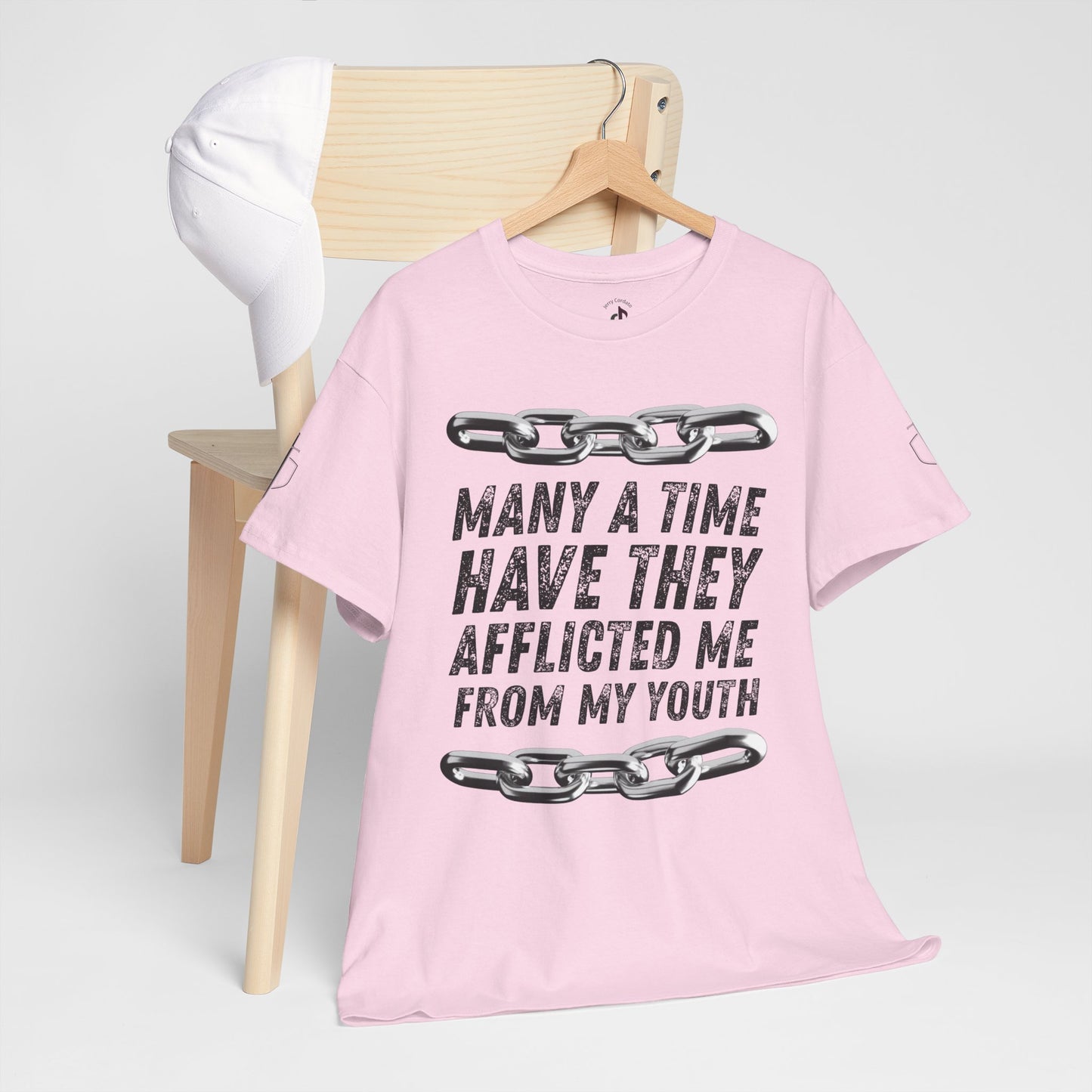 Inspirational Unisex Heavy Cotton Tee - Faith, Motivation, Spiritual, Gift for Him/Her, Bible Verse