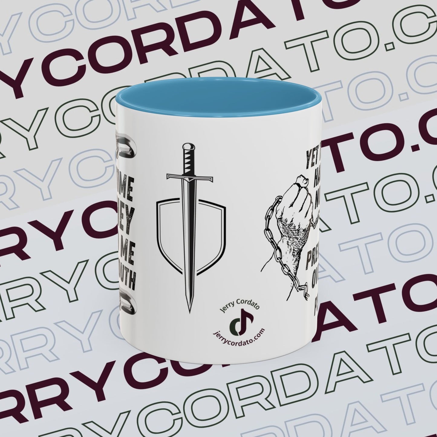 Inspirational Coffee Mug, Motivational Cup for Daily Reflection, Gift for Friends, Psalm 129:2, Unique Quote Mug