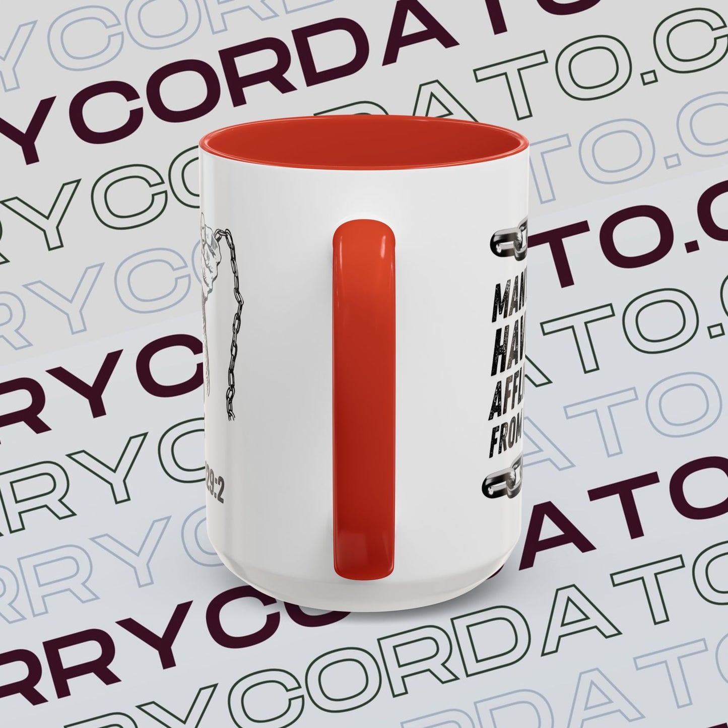 Inspirational Coffee Mug, Motivational Cup for Daily Reflection, Gift for Friends, Psalm 129:2, Unique Quote Mug