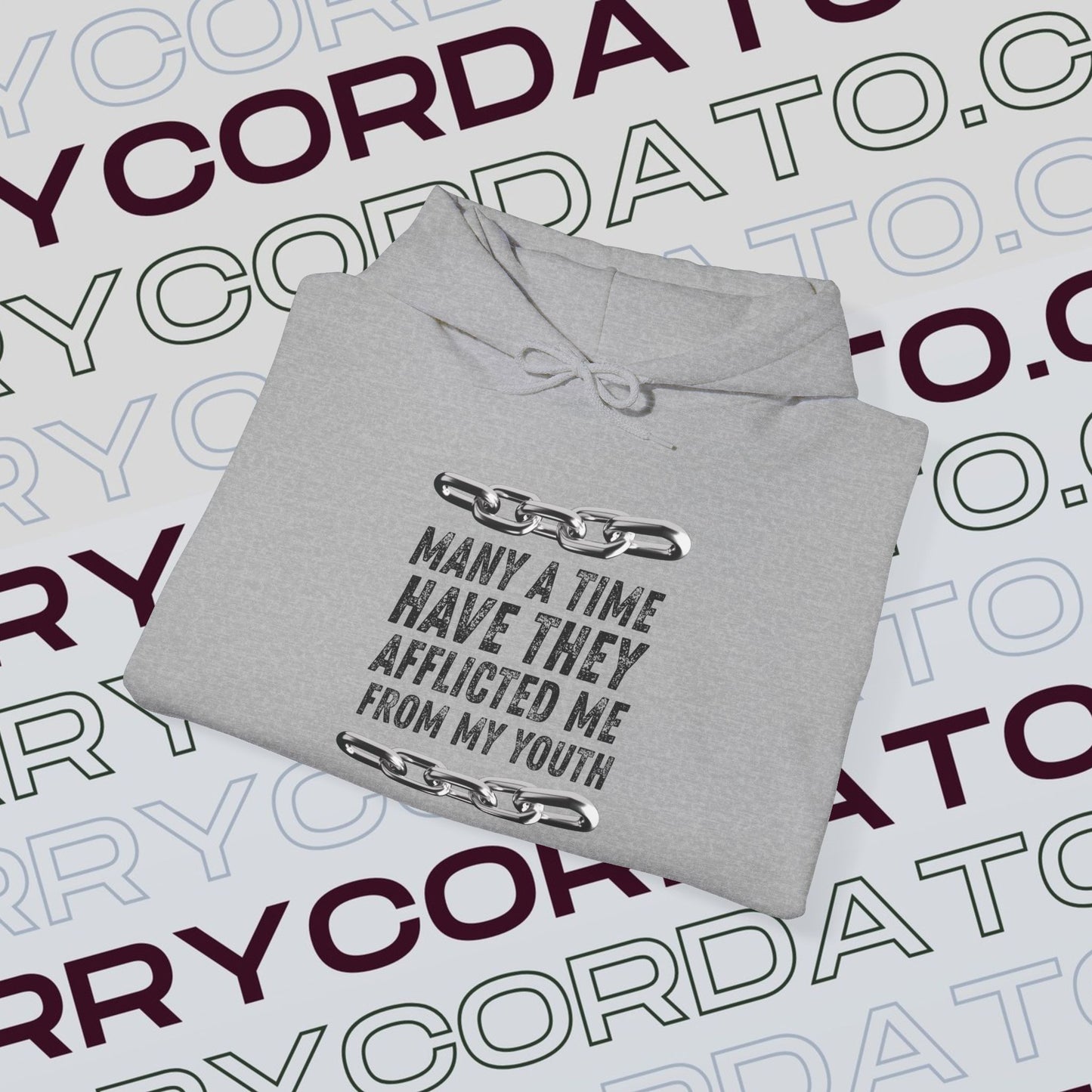 Comfortable Jerry Cordato Merch Hoodie | Unisex Heavy Blend Sweatshirt | Gift for Teens and Adults | Perfect for Casual Wear | Spiritual Inspiration