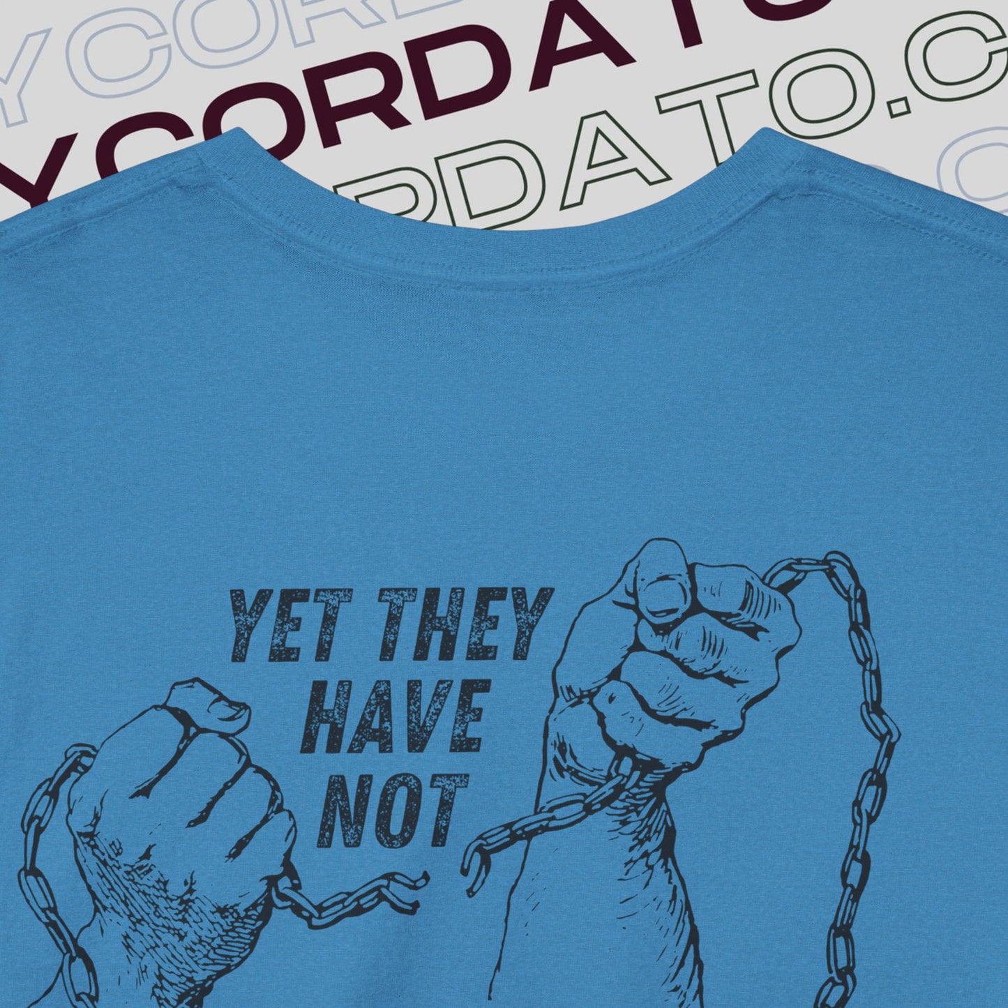 Inspirational Unisex Heavy Cotton Tee - Faith, Motivation, Spiritual, Gift for Him/Her, Bible Verse