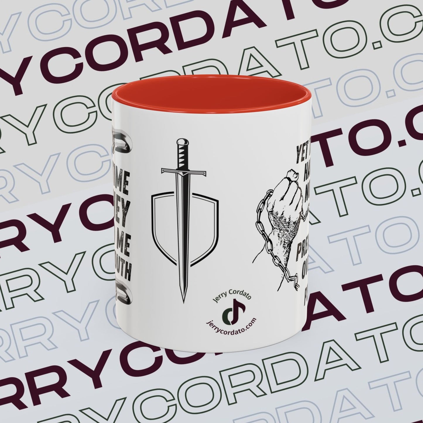 Inspirational Coffee Mug, Motivational Cup for Daily Reflection, Gift for Friends, Psalm 129:2, Unique Quote Mug