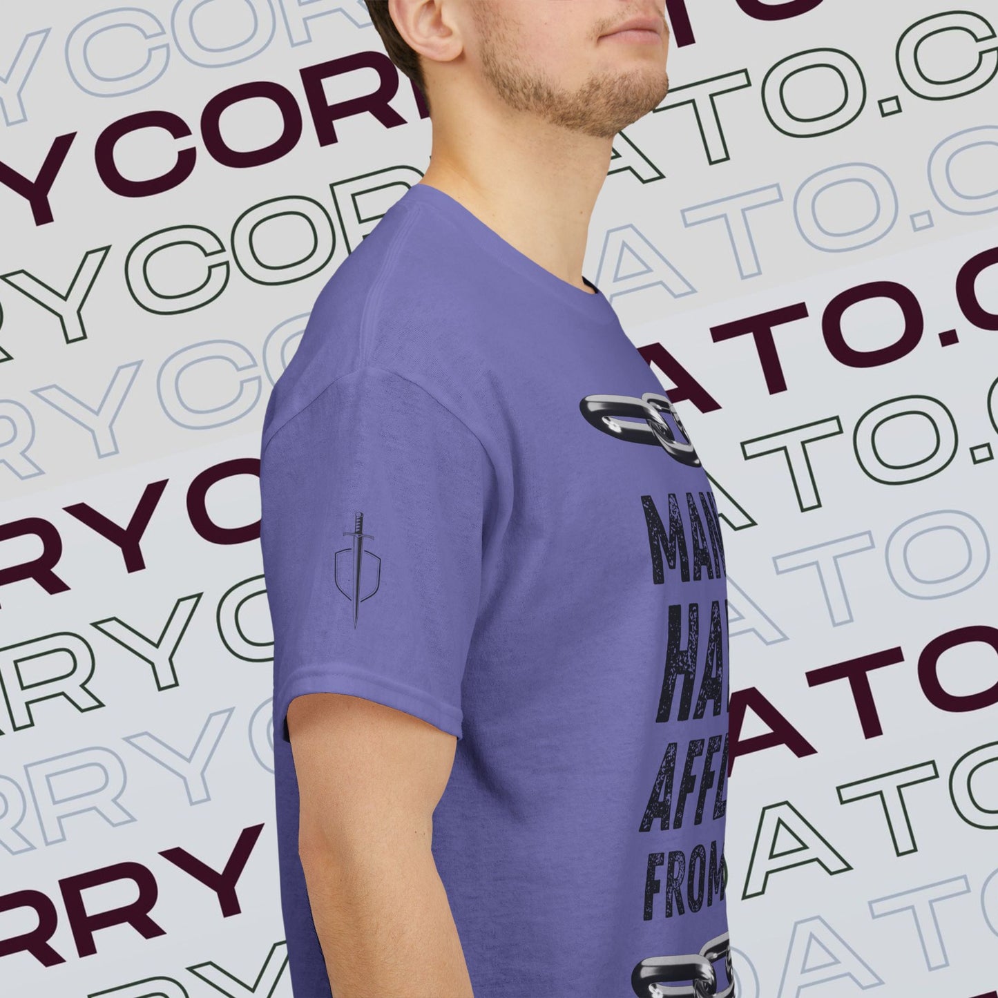 Inspirational Unisex Heavy Cotton Tee - Faith, Motivation, Spiritual, Gift for Him/Her, Bible Verse