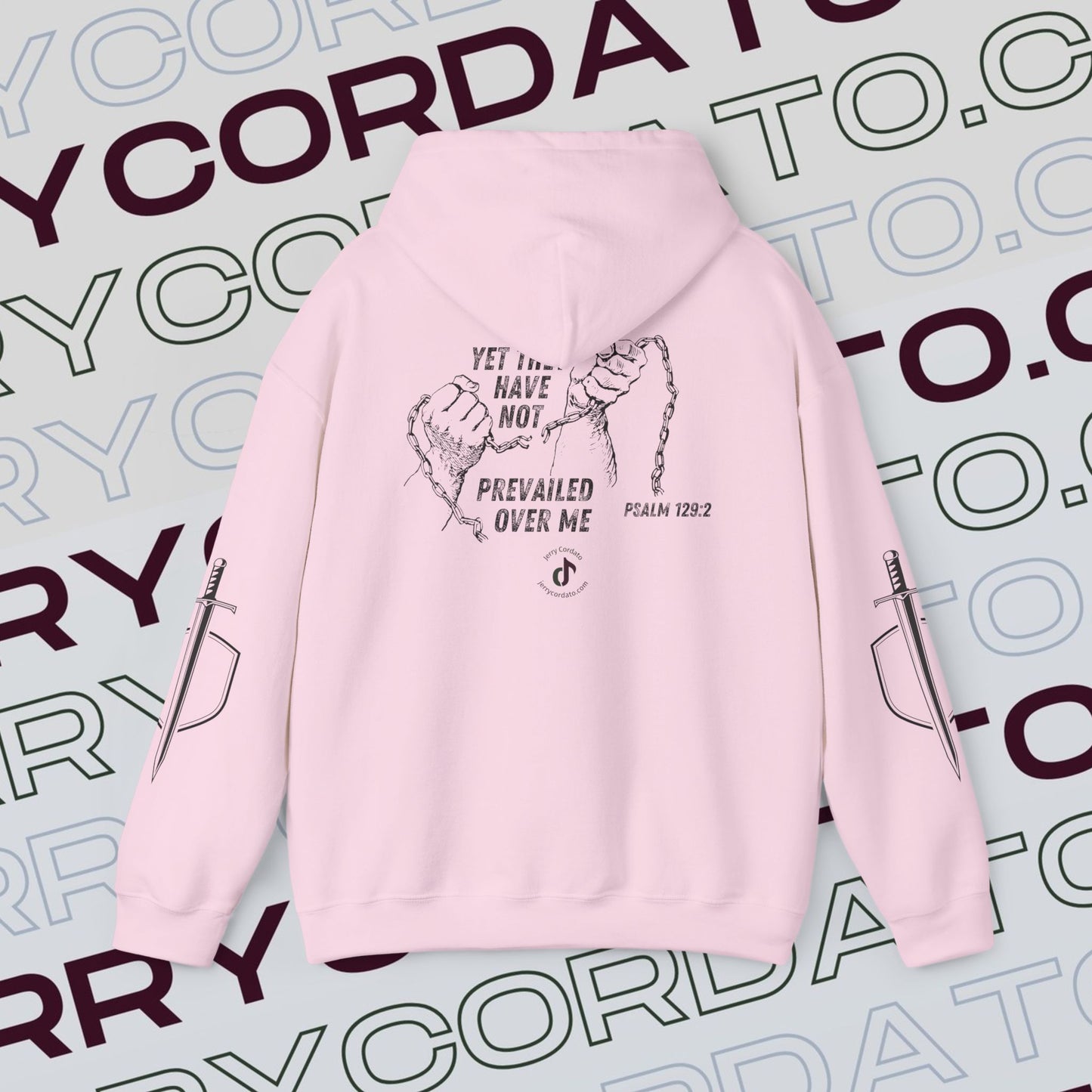 Comfortable Jerry Cordato Merch Hoodie | Unisex Heavy Blend Sweatshirt | Gift for Teens and Adults | Perfect for Casual Wear | Spiritual Inspiration