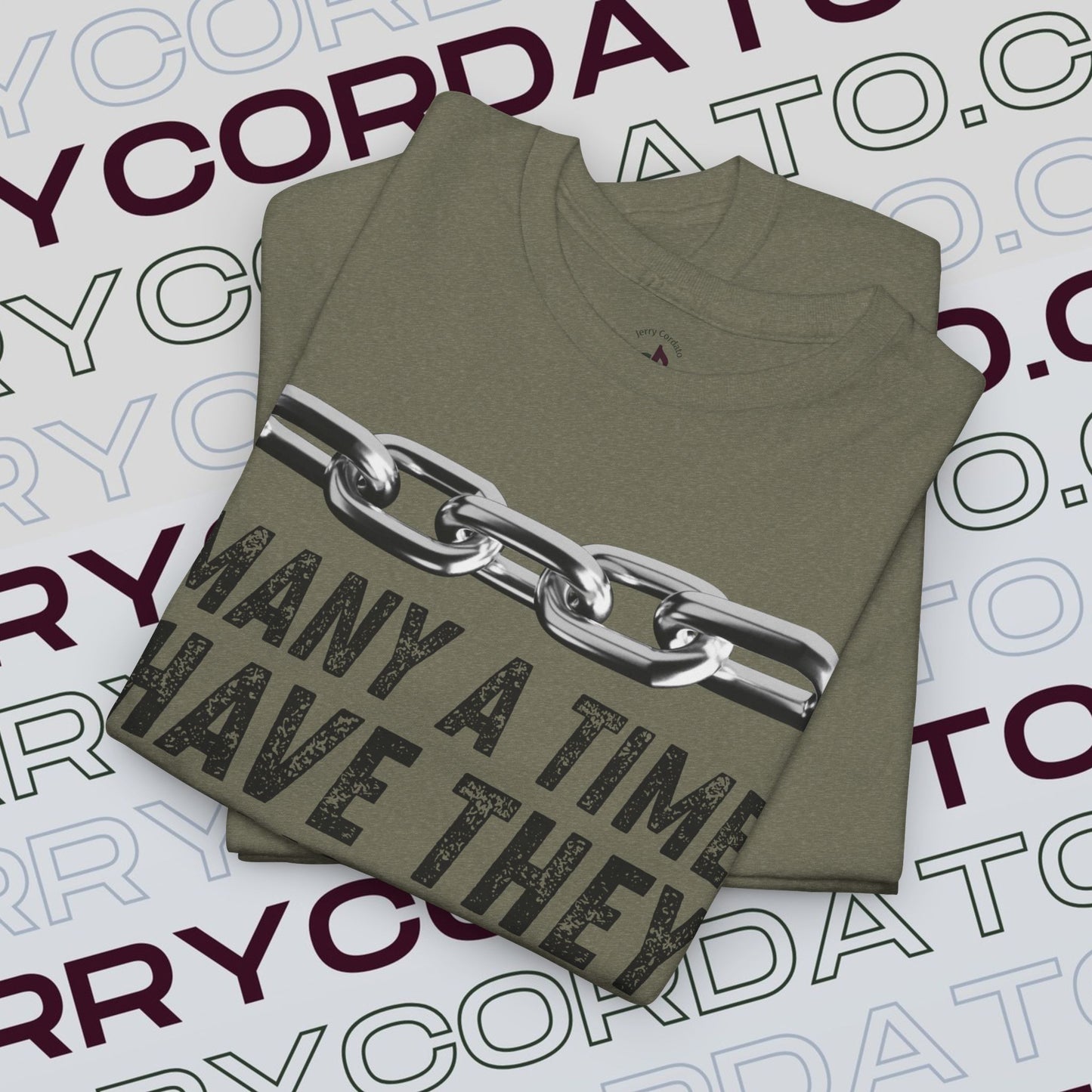 Inspirational Unisex Heavy Cotton Tee - Faith, Motivation, Spiritual, Gift for Him/Her, Bible Verse