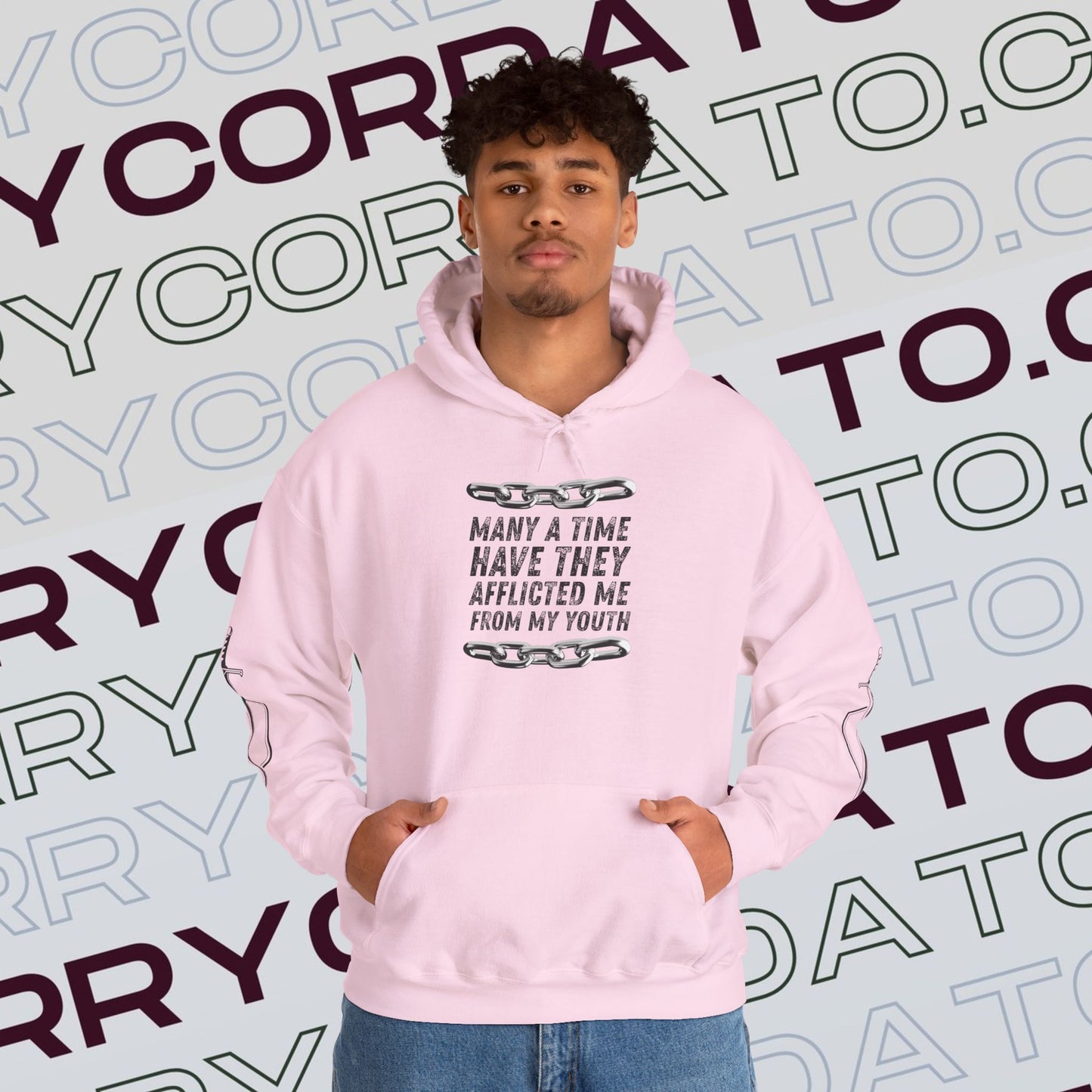 Comfortable Jerry Cordato Merch Hoodie | Unisex Heavy Blend Sweatshirt | Gift for Teens and Adults | Perfect for Casual Wear | Spiritual Inspiration