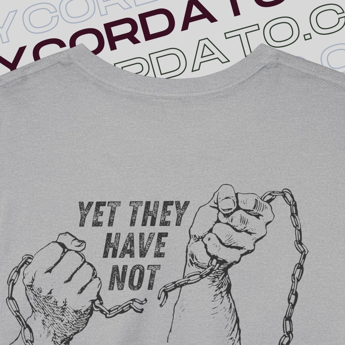 Inspirational Unisex Heavy Cotton Tee - Faith, Motivation, Spiritual, Gift for Him/Her, Bible Verse