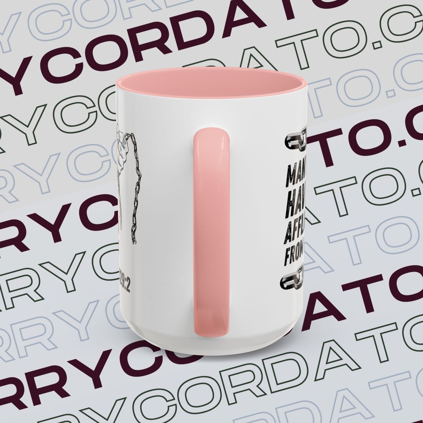 Inspirational Coffee Mug, Motivational Cup for Daily Reflection, Gift for Friends, Psalm 129:2, Unique Quote Mug