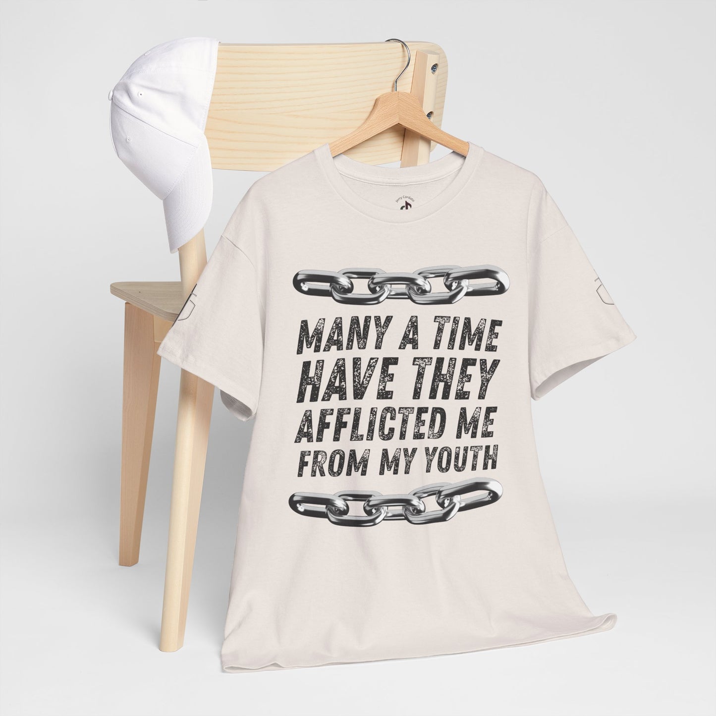 Inspirational Unisex Heavy Cotton Tee - Faith, Motivation, Spiritual, Gift for Him/Her, Bible Verse