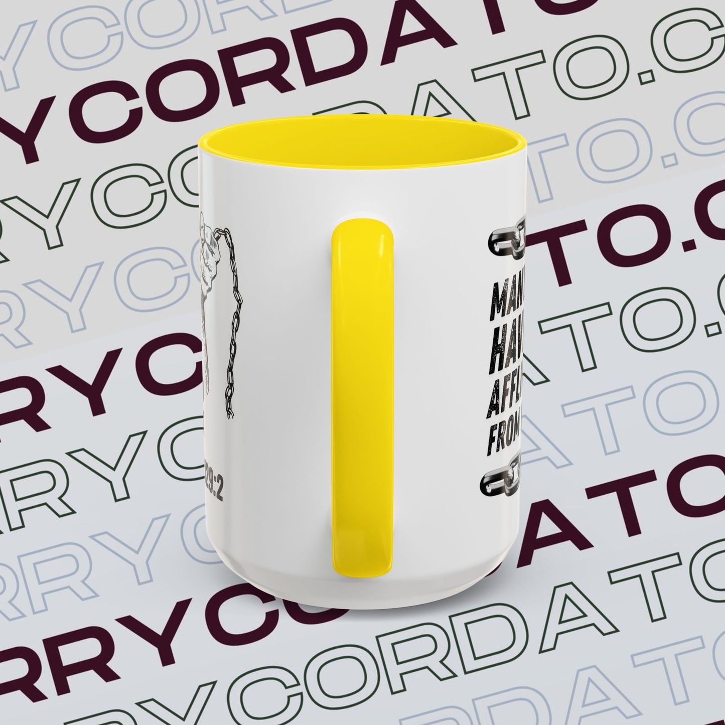 Inspirational Coffee Mug, Motivational Cup for Daily Reflection, Gift for Friends, Psalm 129:2, Unique Quote Mug