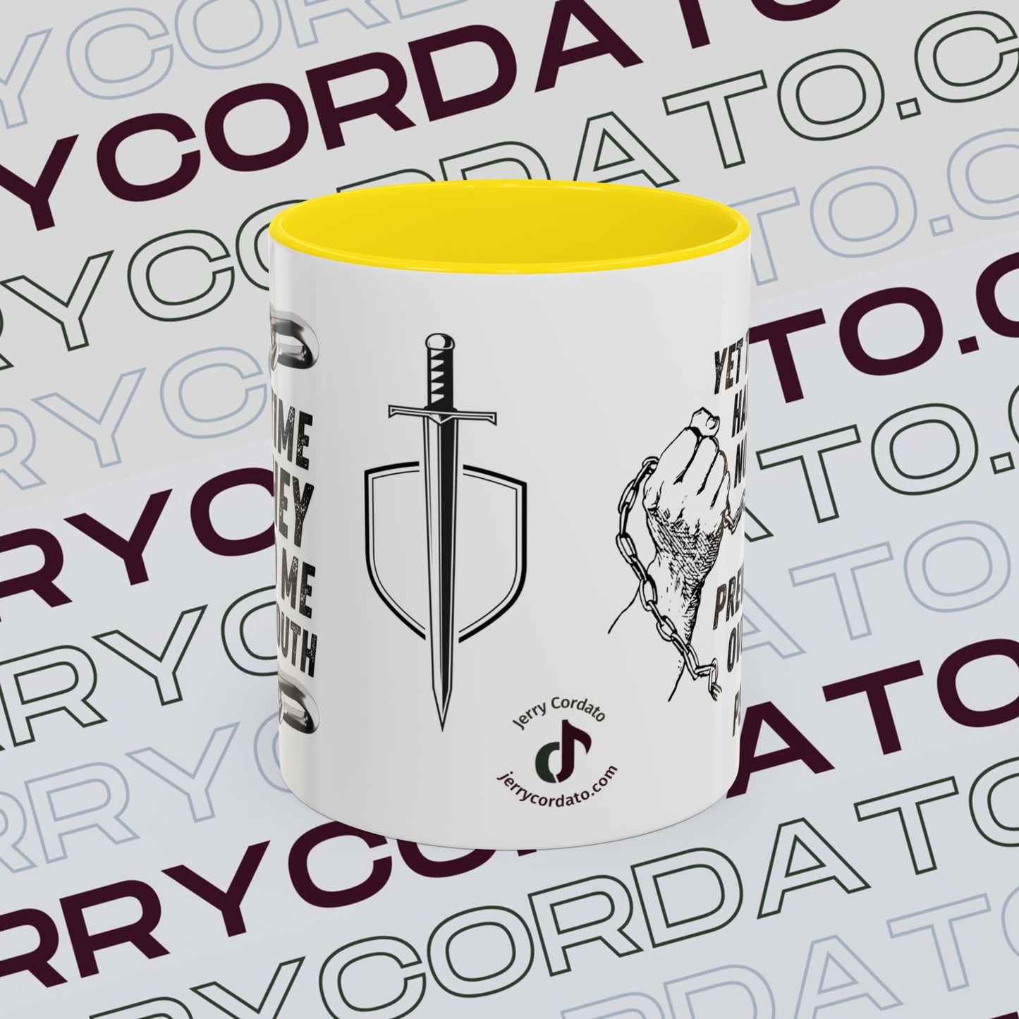 Inspirational Coffee Mug, Motivational Cup for Daily Reflection, Gift for Friends, Psalm 129:2, Unique Quote Mug