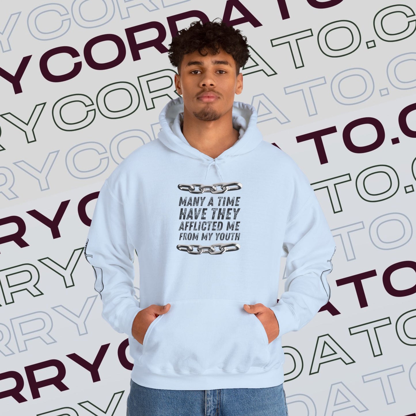 Comfortable Jerry Cordato Merch Hoodie | Unisex Heavy Blend Sweatshirt | Gift for Teens and Adults | Perfect for Casual Wear | Spiritual Inspiration