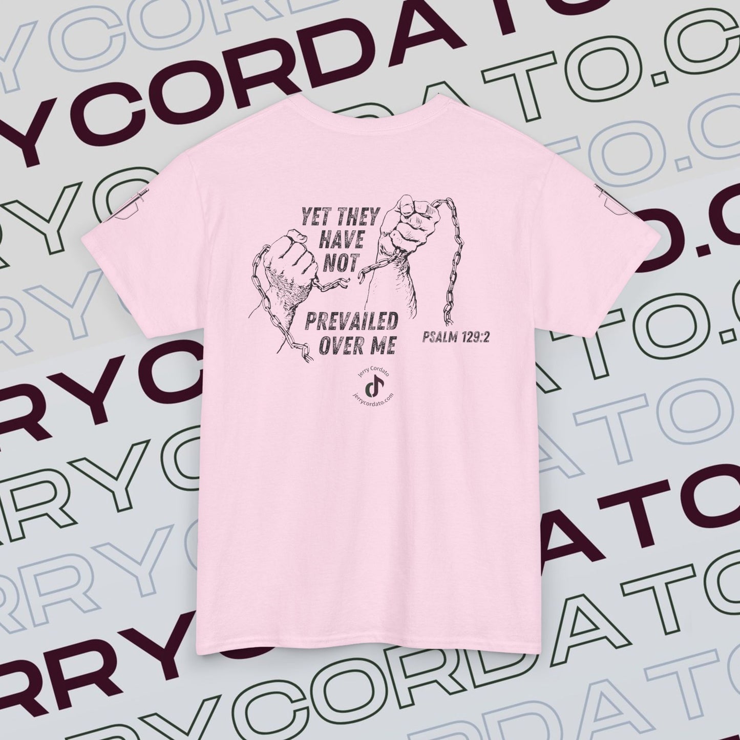 Inspirational Unisex Heavy Cotton Tee - Faith, Motivation, Spiritual, Gift for Him/Her, Bible Verse