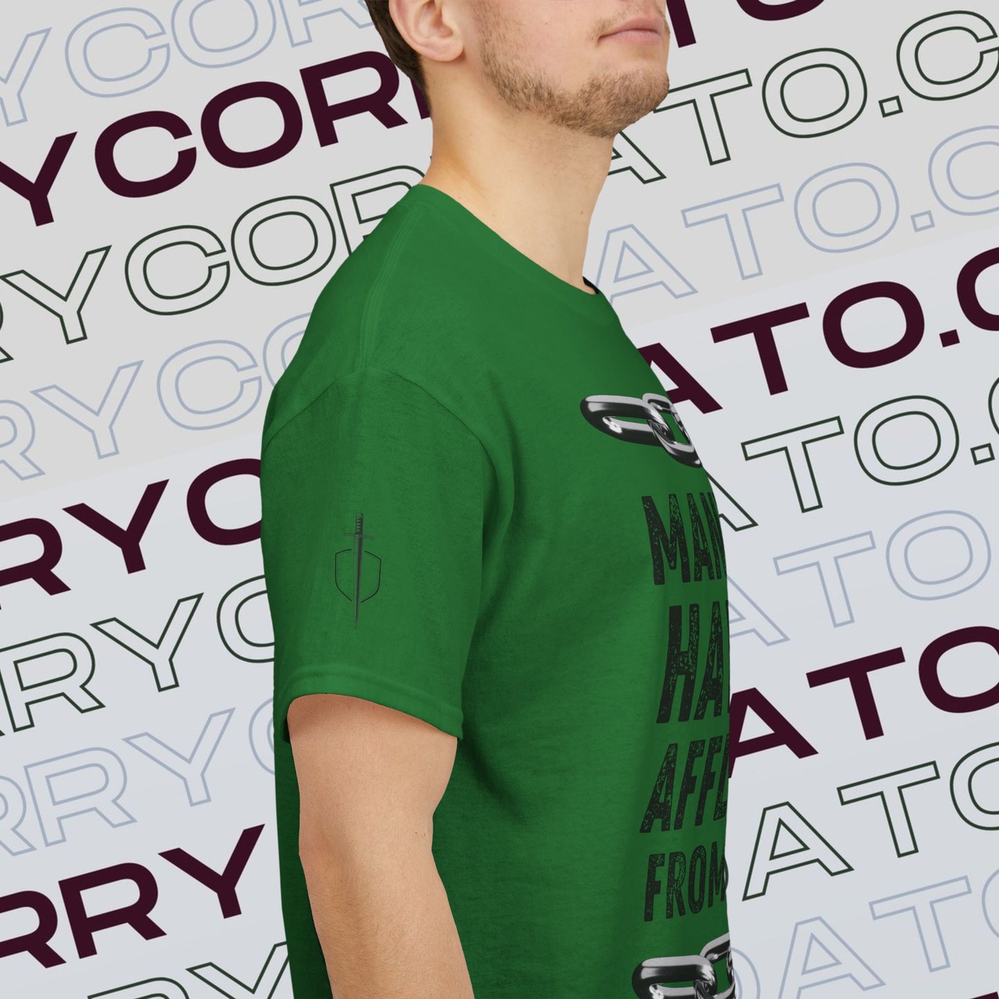 Inspirational Unisex Heavy Cotton Tee - Faith, Motivation, Spiritual, Gift for Him/Her, Bible Verse