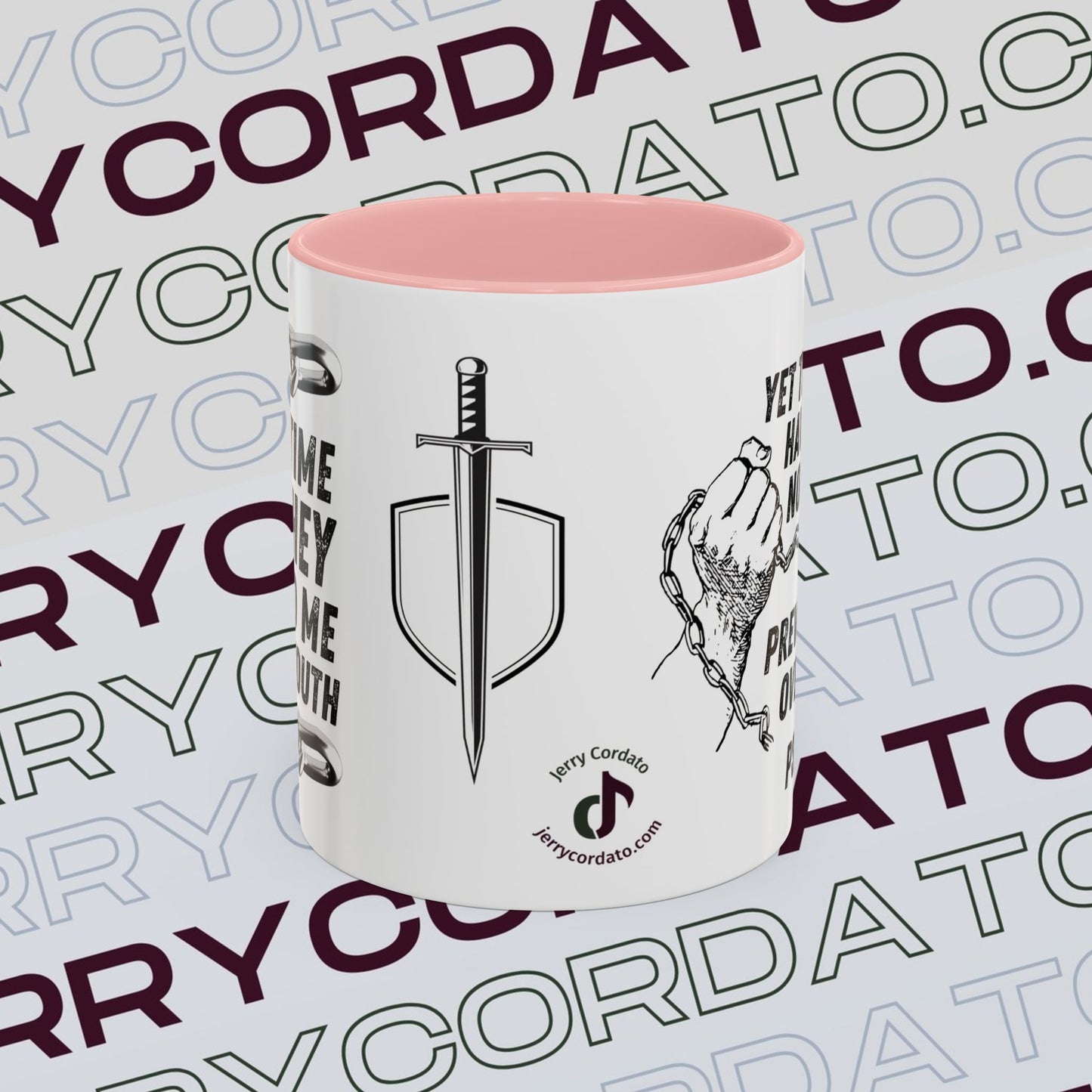 Inspirational Coffee Mug, Motivational Cup for Daily Reflection, Gift for Friends, Psalm 129:2, Unique Quote Mug