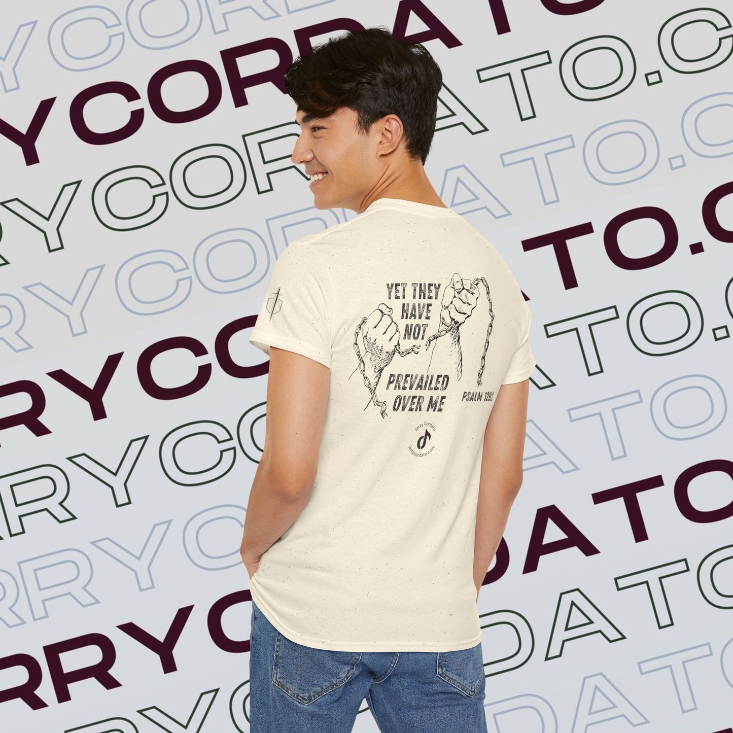 Inspirational Unisex Heavy Cotton Tee - Faith, Motivation, Spiritual, Gift for Him/Her, Bible Verse