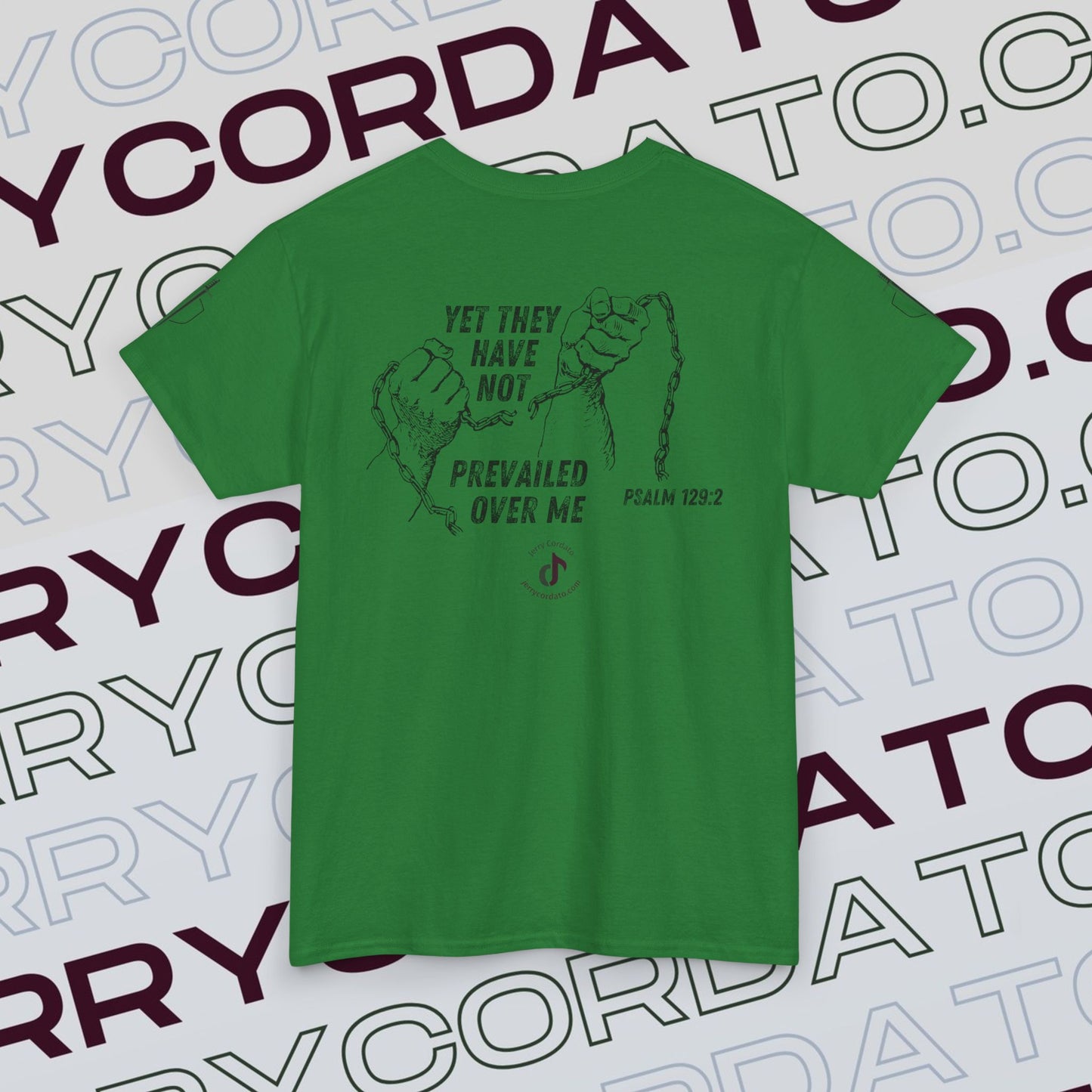 Inspirational Unisex Heavy Cotton Tee - Faith, Motivation, Spiritual, Gift for Him/Her, Bible Verse