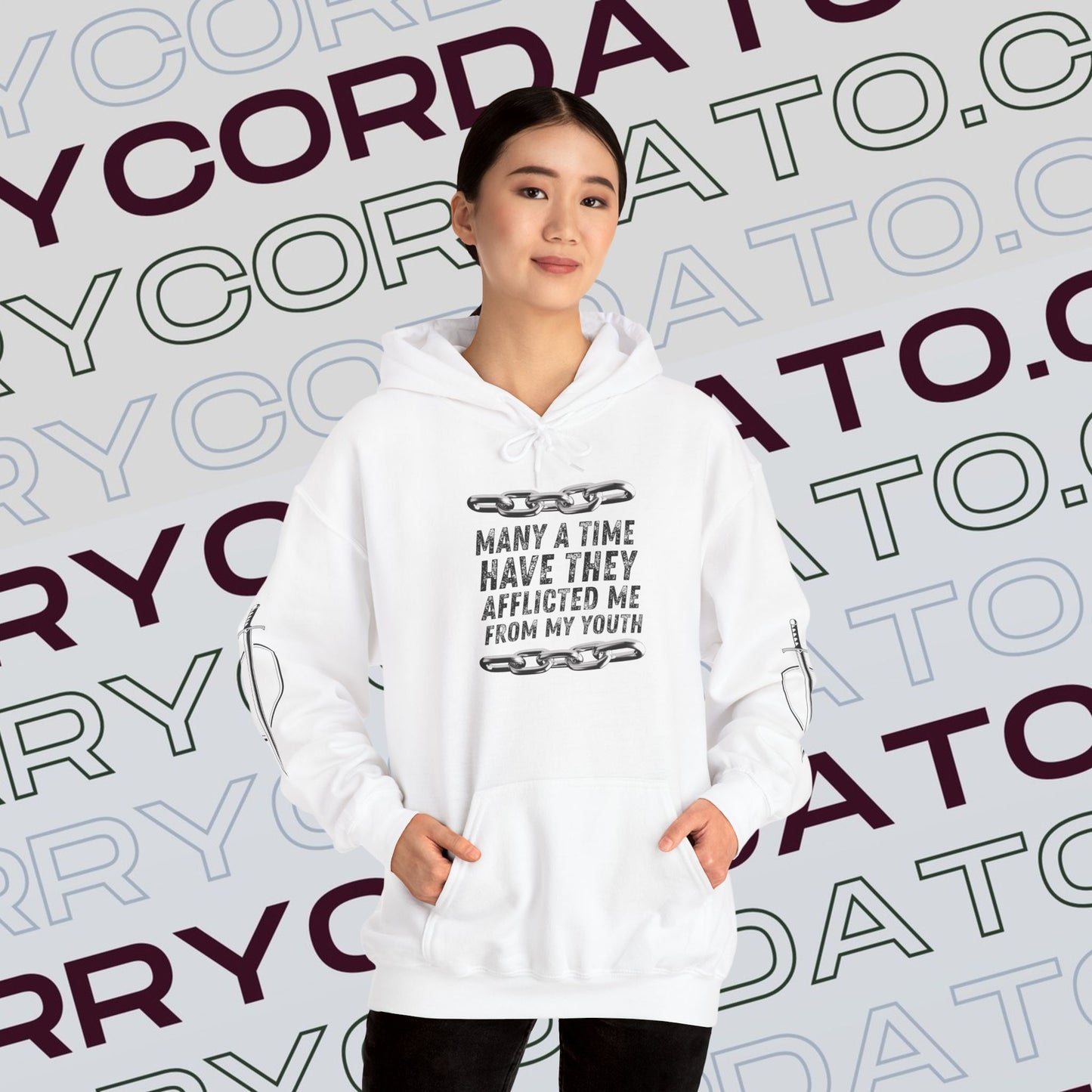 Comfortable Jerry Cordato Merch Hoodie | Unisex Heavy Blend Sweatshirt | Gift for Teens and Adults | Perfect for Casual Wear | Spiritual Inspiration