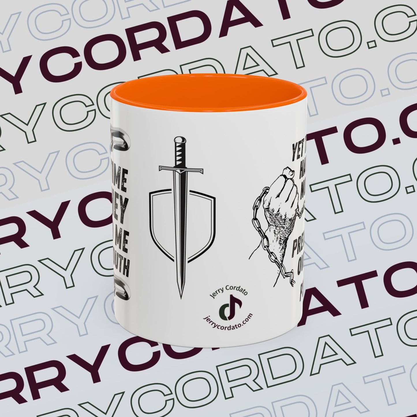 Inspirational Coffee Mug, Motivational Cup for Daily Reflection, Gift for Friends, Psalm 129:2, Unique Quote Mug