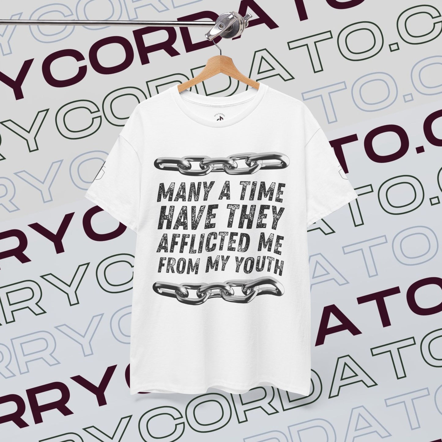 Inspirational Unisex Heavy Cotton Tee - Faith, Motivation, Spiritual, Gift for Him/Her, Bible Verse