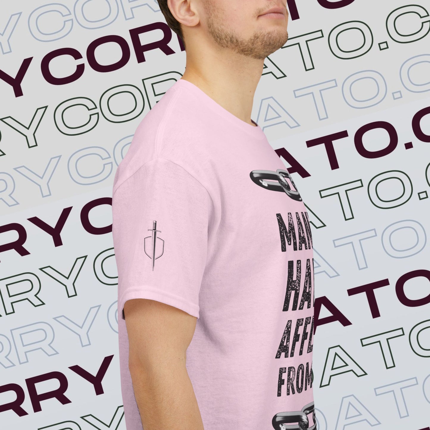 Inspirational Unisex Heavy Cotton Tee - Faith, Motivation, Spiritual, Gift for Him/Her, Bible Verse