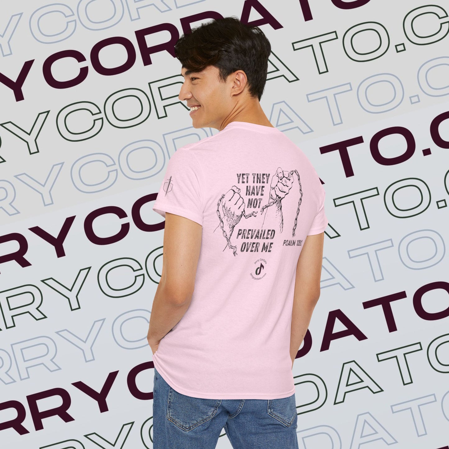 Inspirational Unisex Heavy Cotton Tee - Faith, Motivation, Spiritual, Gift for Him/Her, Bible Verse