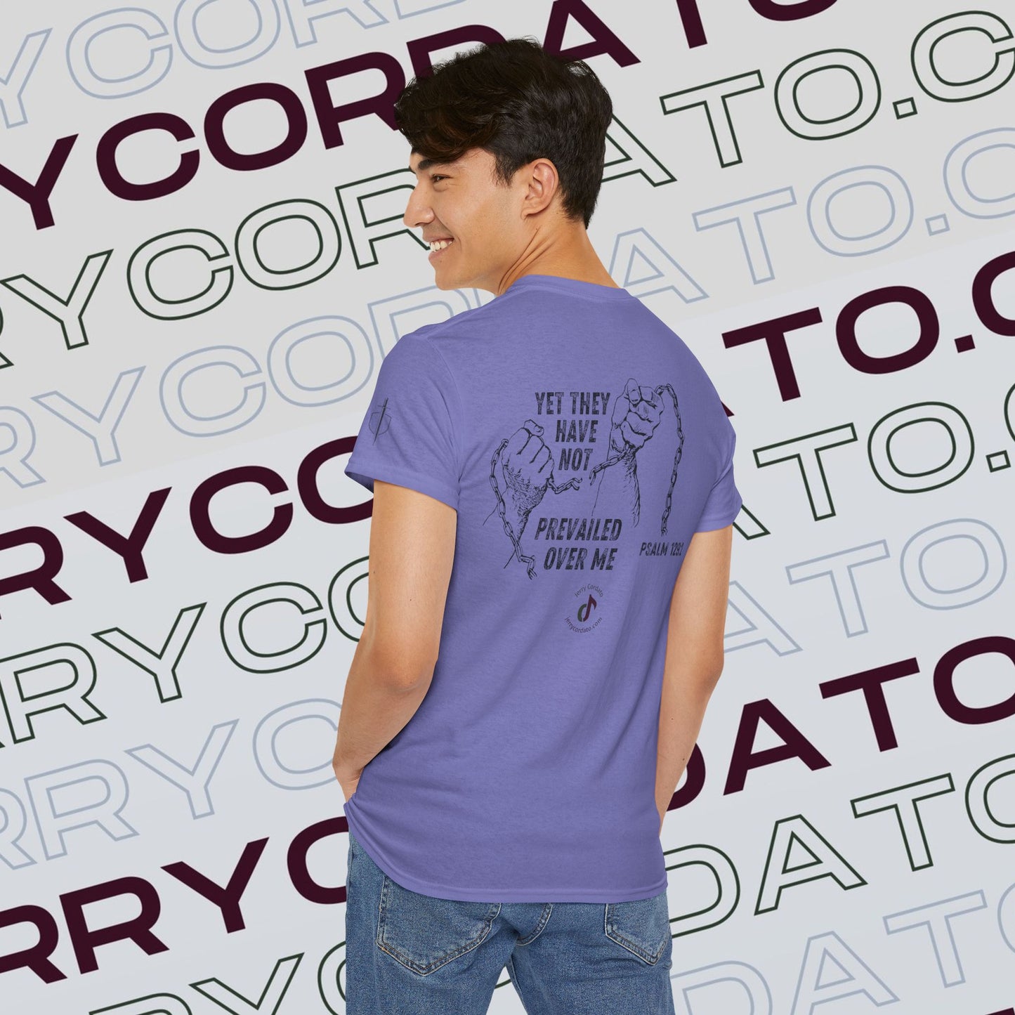 Inspirational Unisex Heavy Cotton Tee - Faith, Motivation, Spiritual, Gift for Him/Her, Bible Verse