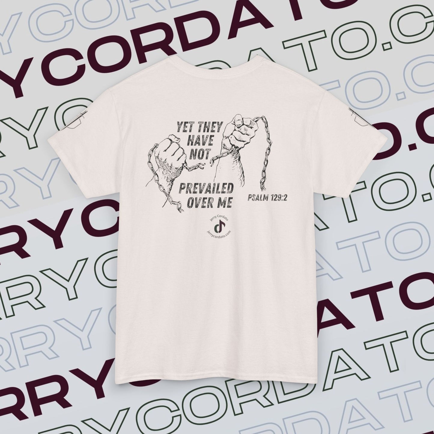 Inspirational Unisex Heavy Cotton Tee - Faith, Motivation, Spiritual, Gift for Him/Her, Bible Verse