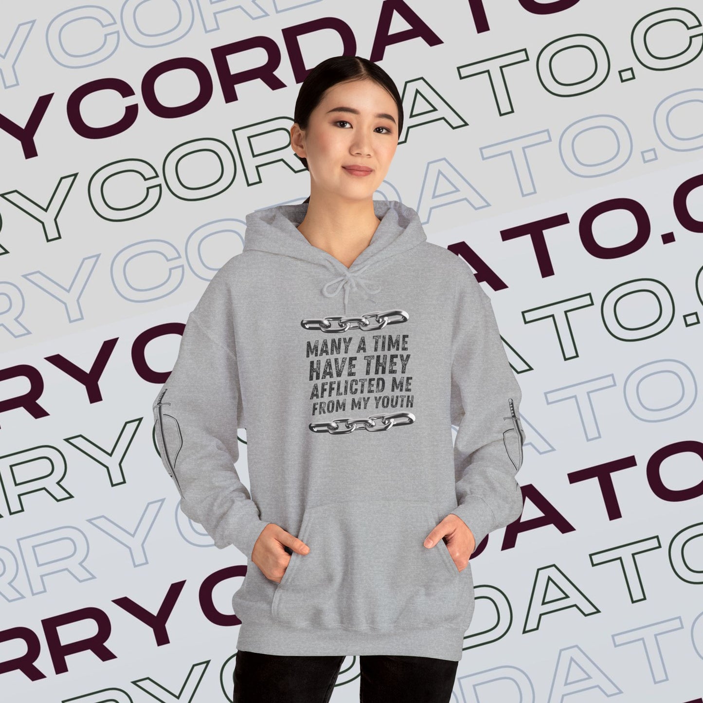 Comfortable Jerry Cordato Merch Hoodie | Unisex Heavy Blend Sweatshirt | Gift for Teens and Adults | Perfect for Casual Wear | Spiritual Inspiration