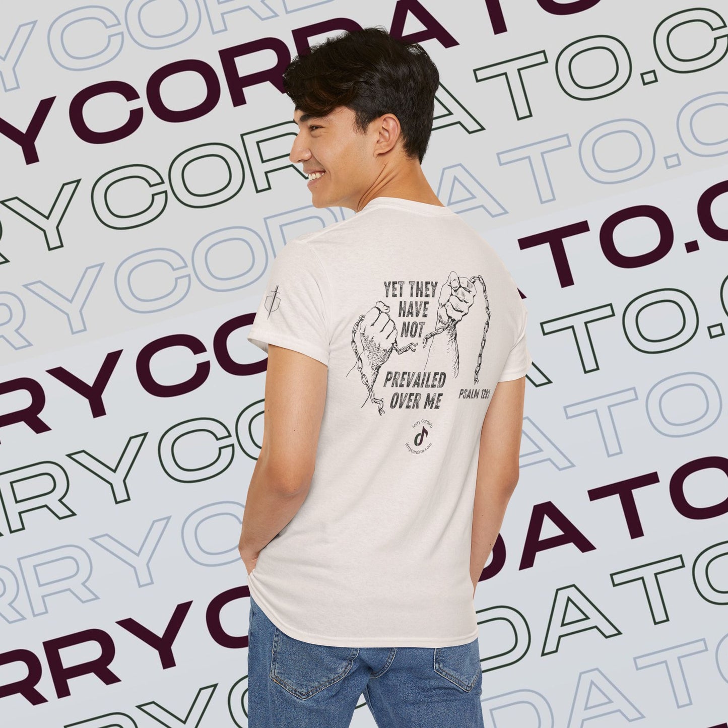 Inspirational Unisex Heavy Cotton Tee - Faith, Motivation, Spiritual, Gift for Him/Her, Bible Verse