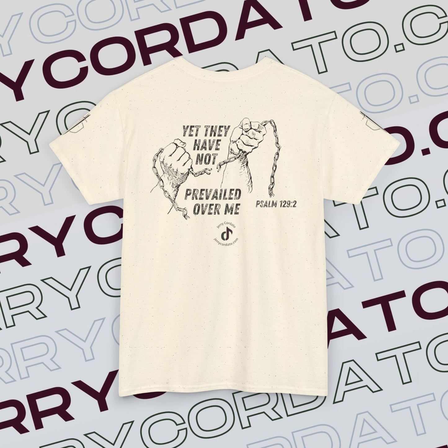 Inspirational Unisex Heavy Cotton Tee - Faith, Motivation, Spiritual, Gift for Him/Her, Bible Verse